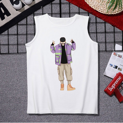 Ανδρικό casual φανελάκι με στάμπα