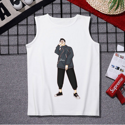 Ανδρικό casual φανελάκι με στάμπα