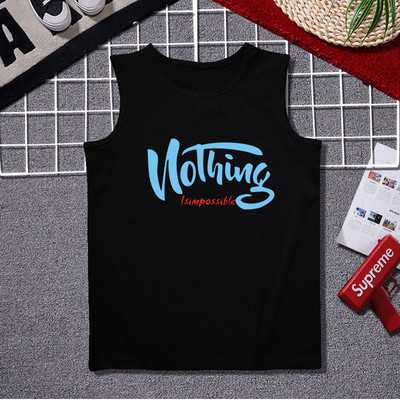 Ανδρικό casual φανελάκι με στάμπα