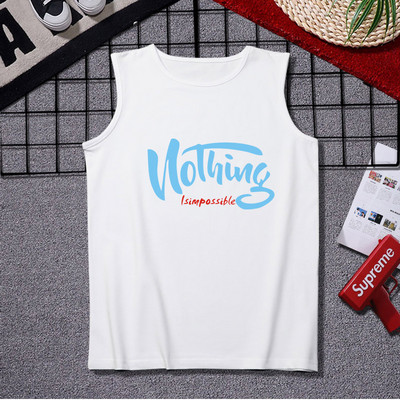 Ανδρικό casual φανελάκι με στάμπα