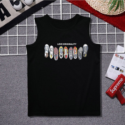 Ανδρικό casual φανελάκι με στάμπα