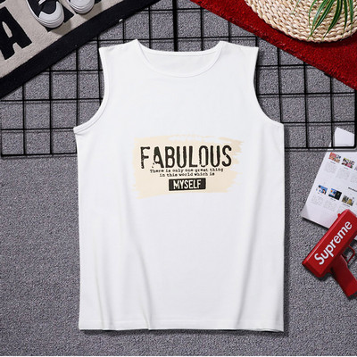 Ανδρικό casual φανελάκι με στάμπα