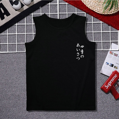 Ανδρικό casual φανελάκι με στάμπα