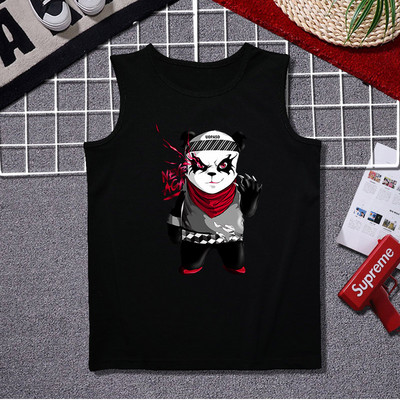 Ανδρικό casual φανελάκι με στάμπα