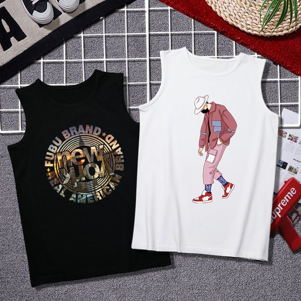 Ανδρικό casual φανελάκι με στάμπα