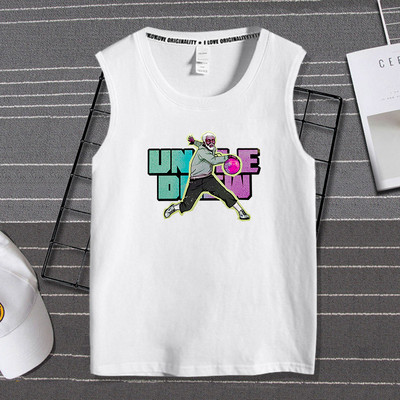 Alkalmi férfi felső ovális nyakkivágással