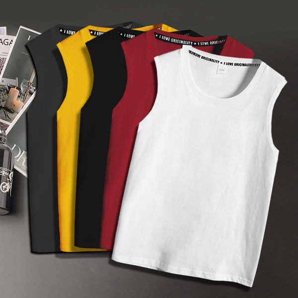 Pamučna muška majica bez rukava pogodna za svakodnevnu upotrebu