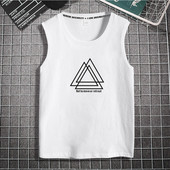 Nyári pamut felső, különböző mintával