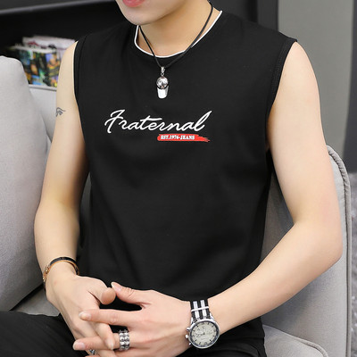 Igapäevane ümmarguse dekoltee ja trükiga topp