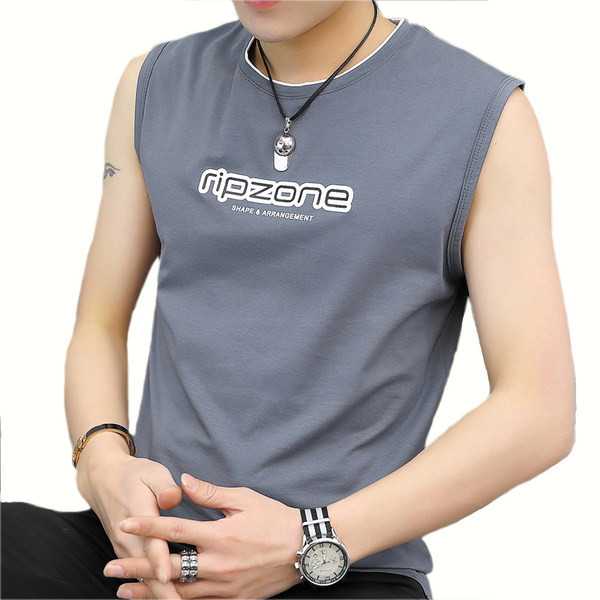 Igapäevane ümmarguse dekoltee ja trükiga topp