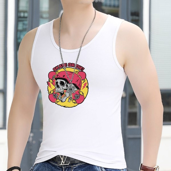 Dnevni prsluk za muškarce sa aplikacijom i natpisom