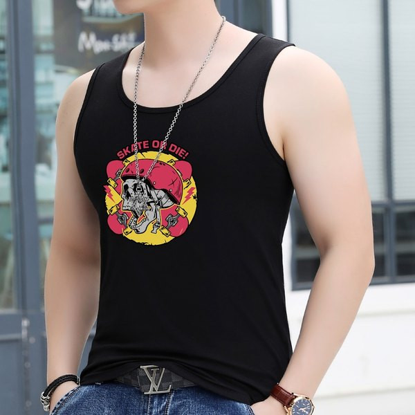 Dnevni prsluk za muškarce sa aplikacijom i natpisom