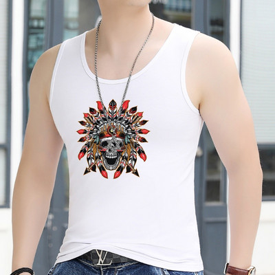 Férfi testre szabott felső rátéttel