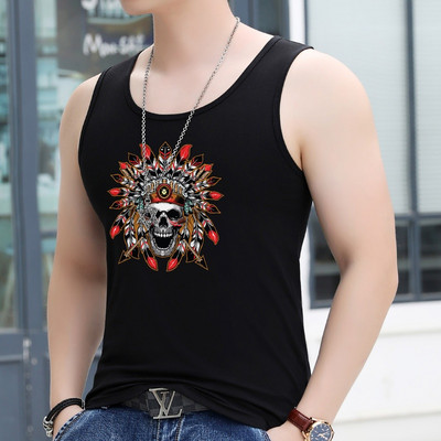 Férfi testre szabott felső rátéttel