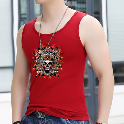 Férfi testre szabott felső rátéttel