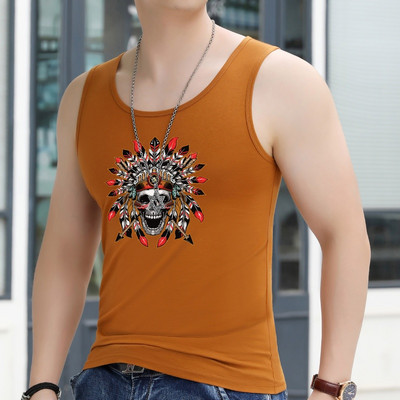 Férfi testre szabott felső rátéttel