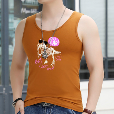 Ανδρικό φανελάκι σε πολλά χρώματα με απλικέ