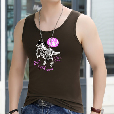 Ανδρικό φανελάκι σε πολλά χρώματα με απλικέ