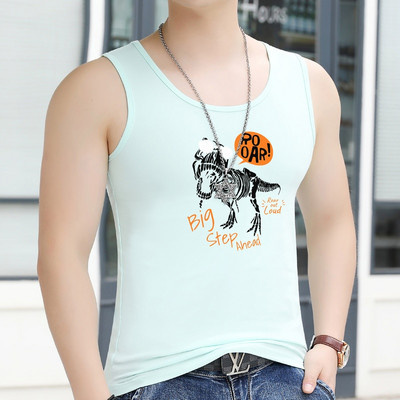 Ανδρικό φανελάκι σε πολλά χρώματα με απλικέ