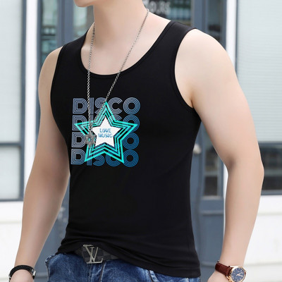 Dnevna muška majica bez rukava sa printom - više boja