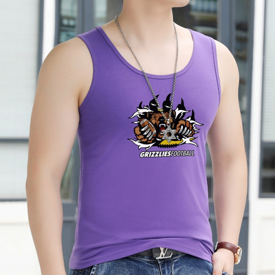 Nyári alkalmi pamut felső, férfi mintával