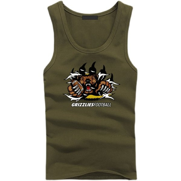 Nyári alkalmi pamut felső, férfi mintával