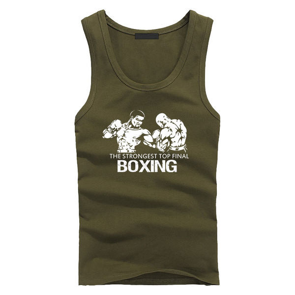 Εντοιχισμένο ανδρικό φανελάκι για σπορ και καθημερινή ζωή - μεγάλα μεγέθη