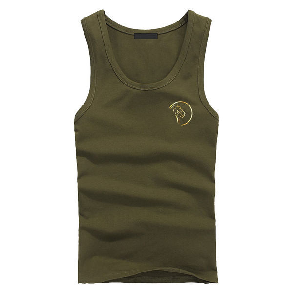 Εφοδιασμένο βαμβακερό φανελάκι με φαρδιές τιράντες