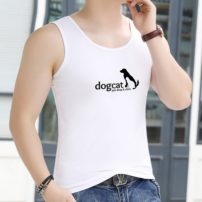 Új modell férfi testreszabott felső, nyomattal