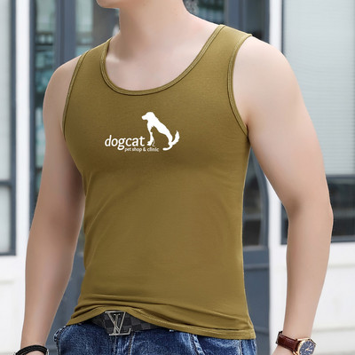 Új modell férfi testreszabott felső, nyomattal