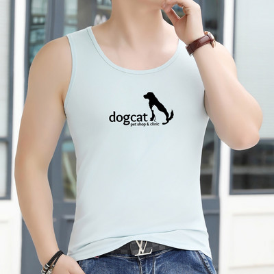 Új modell férfi testreszabott felső, nyomattal