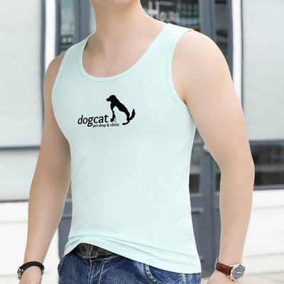 Új modell férfi testreszabott felső, nyomattal