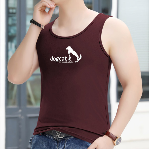 Új modell férfi testreszabott felső, nyomattal