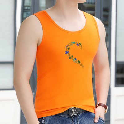 Férfi felső, színes hímzéssel