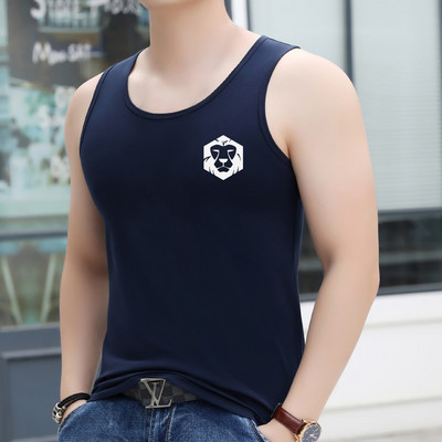 Ανδρικό αθλητικό φανελάκι με στρογγυλή λαιμόκοψη - πολλά χρώματα