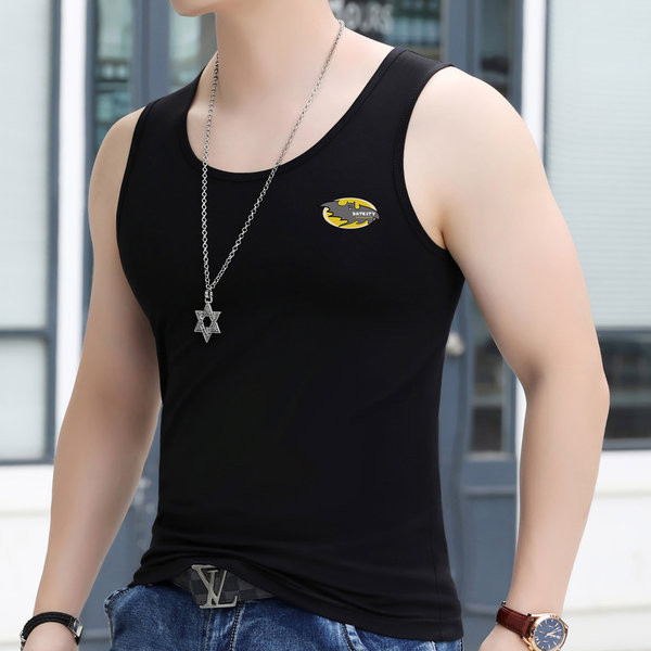 Mitmes värvitoonis prindiga meeste kehakinnitus