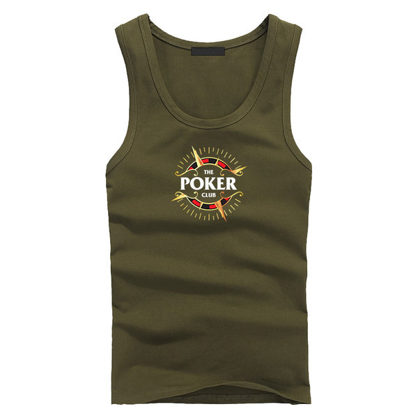 Мъжки потник с апликация - в няколко цвята