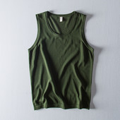 Tiszta férfi felső ovális nyakkivágással