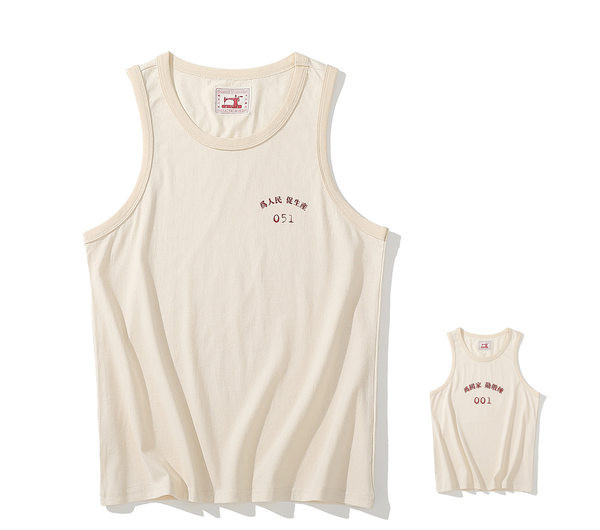 Ümara kaelusega vabaaja meeste topp – retro stiilis