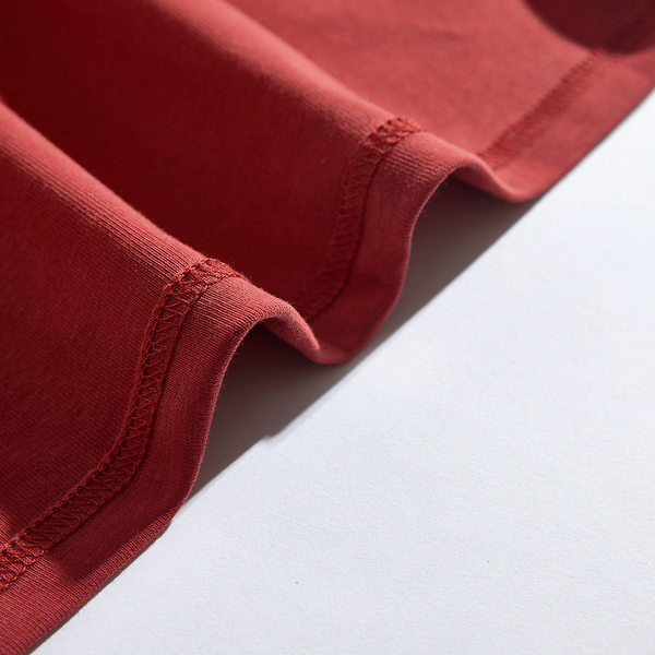 Βαμβακερό φανελάκι με φαρδιές τιράντες σε μπορντώ χρώμα