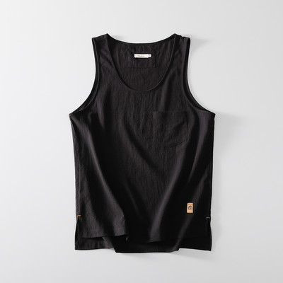 Ανδρικό φανελάκι απλό μοντέλο με τσέπη