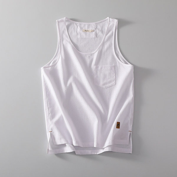 Ανδρικό φανελάκι απλό μοντέλο με τσέπη