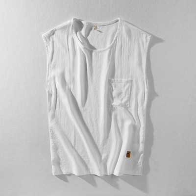 Ανδρικό φανελάκι με λαιμόκοψη