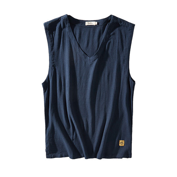 Ανδρικό φανελάκι με λαιμόκοψη 