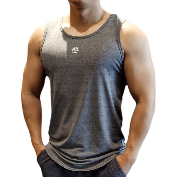 Gyorsan száradó anyagból készült férfi felső - sportoláshoz