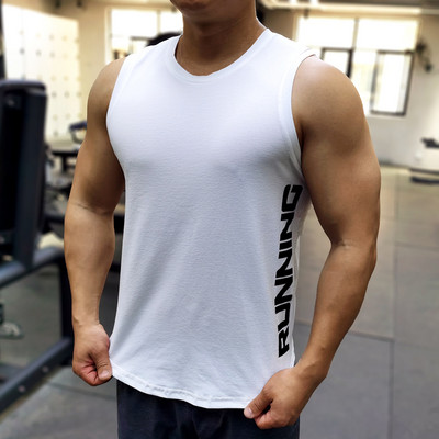 Ανδρικό φανελάκι με πλαϊνή επιγραφή - πολλά χρώματα