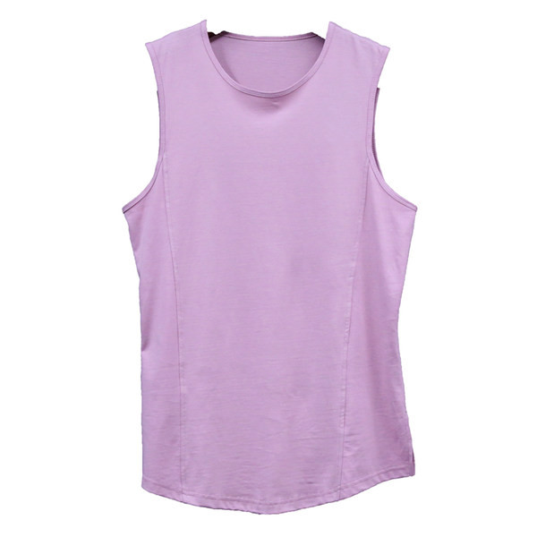 Muška majica bez rukava s ovalnim izrezom