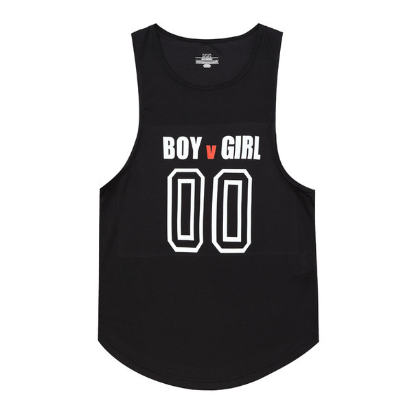 Muška majica bez rukava sa natpisom u četiri boje