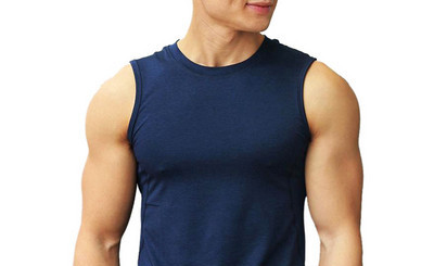 Sima tank top modell kerek nyakkivágással