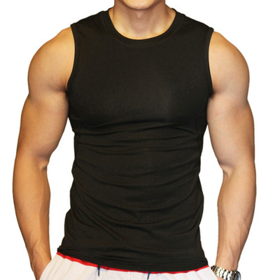 Sima tank top modell kerek nyakkivágással